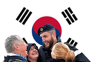  韩国探亲签证 